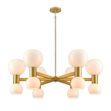 Lillooet 12 Light Pendant 12.75 Inch Tall and 38 Inch Wide by DVI - DVP49426