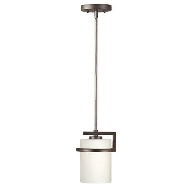 Halo 1 Light Small Pendant 6 Inch Wide by Forte - 2767-01