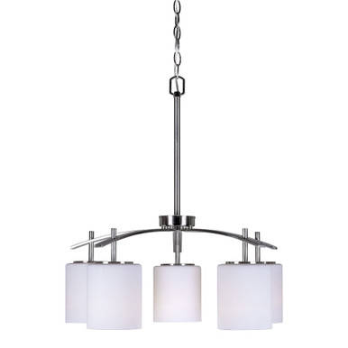 Faya 5 Light Medium Chandelier by Forte 2741-05 - 2741-05