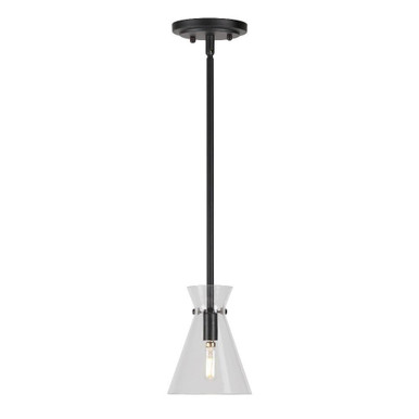 Beaker 1 Light Mini Pendant by Forte - 2733-01