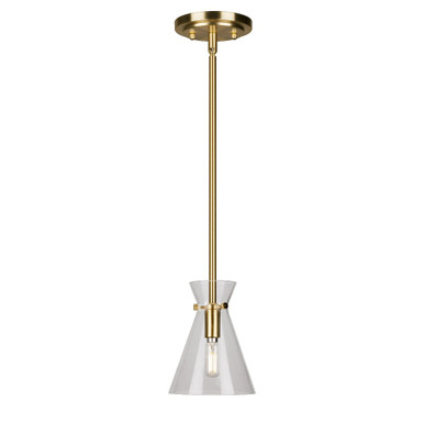 Beaker 1 Light Mini Pendant by Forte - 2733-01