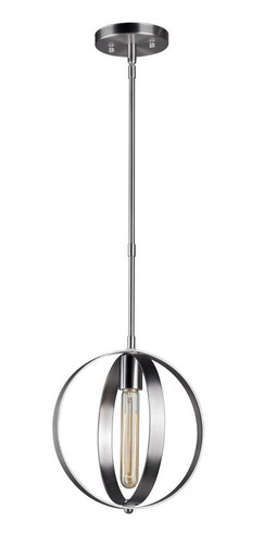 Celeste 1 Light Small Globe Pendant 11 Inch Tall by Forte - 2641-01
