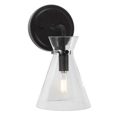 Beaker 1 Light Wall Sconce by Forte - 5733-01