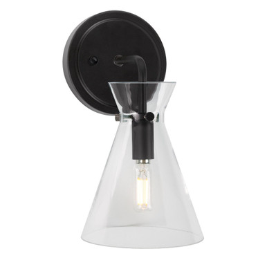 Beaker 1 Light Wall Sconce by Forte - 5733-01