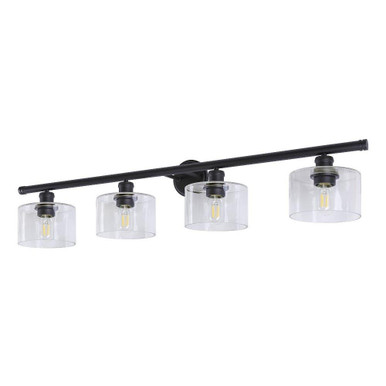 Zane 4 Light Vanity Light by Forte - 5748-04