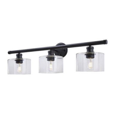 Zane 3 Light Vanity Light by Forte - 5748-03
