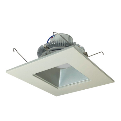 Cobalt Click 12W LED 6 Inches Retrofit Square Regress Reflector by Nora - NLCBC2-656/10LE4EM