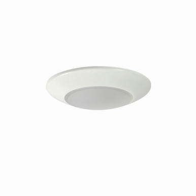10.5W LED 6 Inch Wide AC Opal Flush Mount by Nora - NLOPAC-R4509T