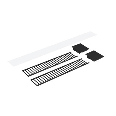 L Line Series Louver Accessory Set for NLUD 4334 by Nora NLU-4LOUV