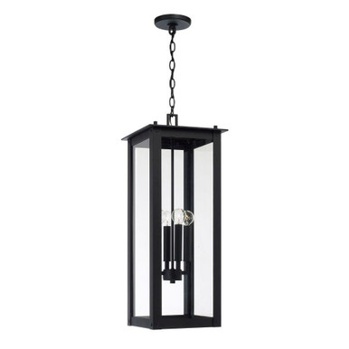 Hunt 4 Light Outdoor Pendant 28.5 Inch Tall and 11 Inch Wide by Capital - 934644