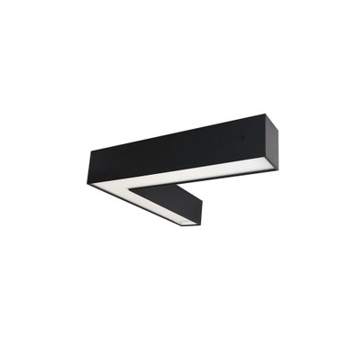 L Line Series 30W LED L Shaped Linear Undercabinet 3.13 x 16.63 In by Nora - NLU-L334-O