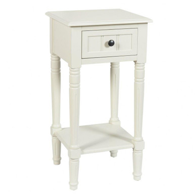 Hampton Accent Table with Drawer 28 Inch Tall X 14 Inch Wide by Stylecraft - HAMPTON-14