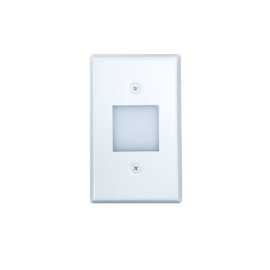 1W LED Mini Step Light with Lens Face Plate by Nora - NSW-6629