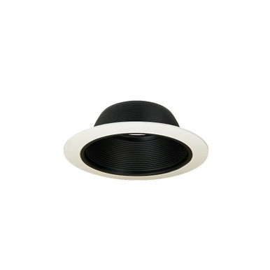 6 Inches PAR30 Stepped Baffle with Oversize Ring 2.38x7.75 Inches by Nora  - NTM-OV