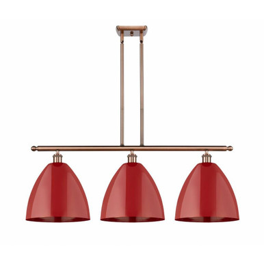 Ballston Dome 3 Light Island Chandelier by Innovations 516-3l-12-38