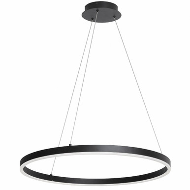 Circulo 34W 1 LED Chandelier 1.5 Inch Tall and 24 Inch Wide by Dainolite - CIR-2434C-5CCT