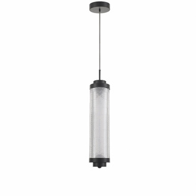 Peri 16W 1 LED Pendant 19 Inch Tall and 6 Inch Wide by Dainolite - PRI-1916LEDP