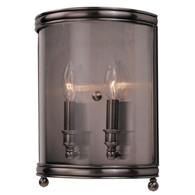 Larchmont 2 Light Wall Sconce by Hudson Valley - 7802-HN
