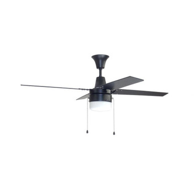 Wakefield 4 Blade Ceiling Fan with Light 48 Inch Wide by Litex - UBW48