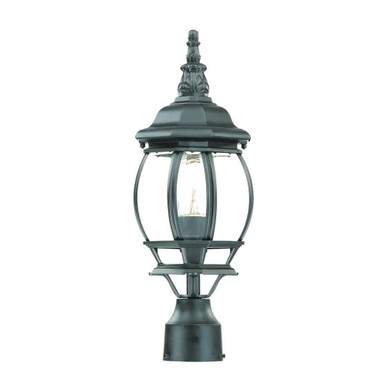 French Lanterns One Light Post 6.25 Inches by 18 Inches High by Acclaim - 5057