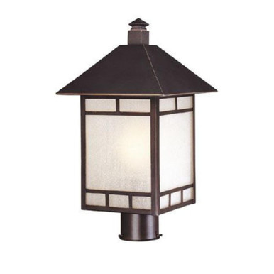 Artisan One Light Post 10 Inches Wide by 18.5 Inches High by Acclaim - 9027