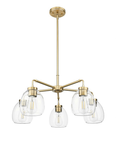 Dawes 5 Light Chandelier 13.25 Inch Tall and 27 Inch Wide by Acclaim - IN20063