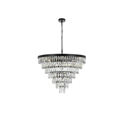 Josephine 25 Light Chandelier 24 Inch Tall and 32 Inch Wide by Elegant - 1060D32