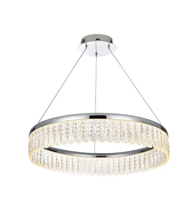 Rune 1 LED Light Medium Chandelier by Elegant - 2060D24