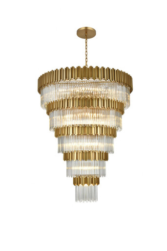 Willow 43 Light Chandelier 73 Inch Tall and 59 Inch Wide by Elegant - 3400GR59
