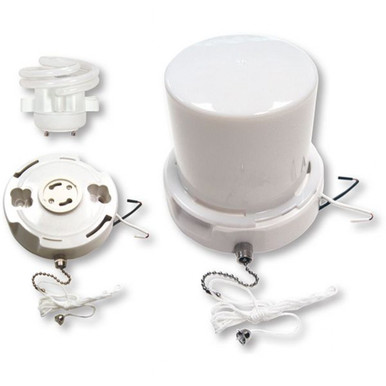 Utility 1 Light 4.75 Inch Wide Flush Mount by Satco - 90-26