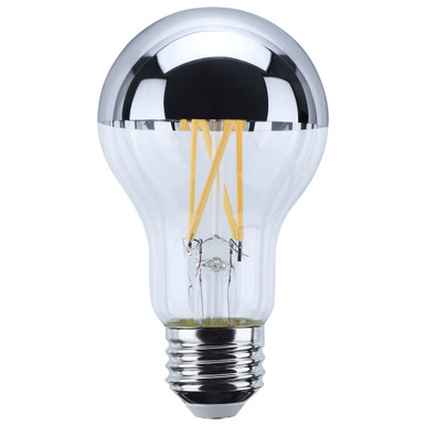 8W 2700K A19 LED Medium Base Replacement Bulb 4.34 Inch Length by Satco - S12537