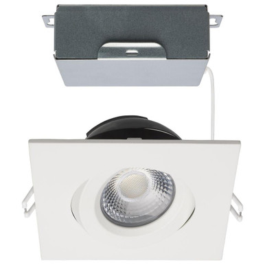 ColorQuick 12W CCT LED Square Gimbaled Direct Wire Downlight by Satco - S1161S1