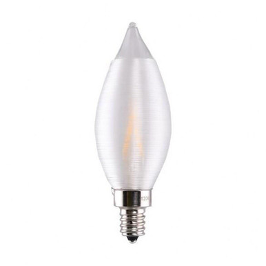 4 Inch CA11 LED Candelabra Base Replacement Lamp by Satco - S12WCA1-1384