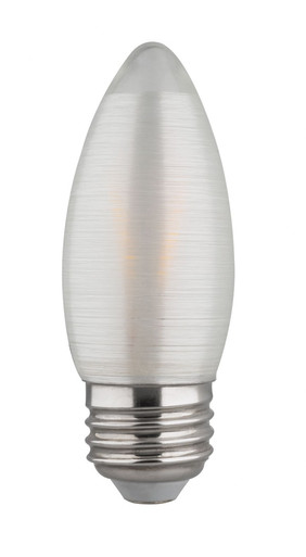 3.81 Inch 2W C11 LED Medium Base Replacement Lamp by Satco - S22WC11-138381