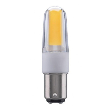 2.5 Inch 4W BA15D LED Double Contact Bayonet Base Replacement Lamp by Satco - S14WBA1-07525