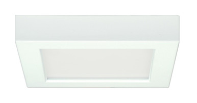 Blink 10.5W 1 LED 5.5 Inch Wide Square Flush Mount by Satco - S2105W-55551