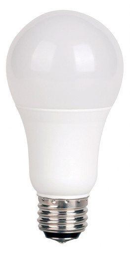 4.63 Inch 3W/9W/12W A19 3 Way LED Medium Base Replacement Lamp by Satco - S83W/9W/-238463