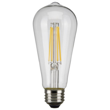 5.5 Inch 6.5W ST19 LED Medium Base Replacement Lamp by Satco - S865WS-23855