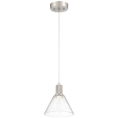 Port Nine 9W 1 LED Pendant 8.5 x 8 Inches by Access 63140LEDD-BS - 63140LEDD-BS