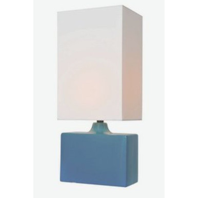 Kara One Light Table Lamp 7.5 Inches by 17.5 Inches High by Lite Source - LS-22378