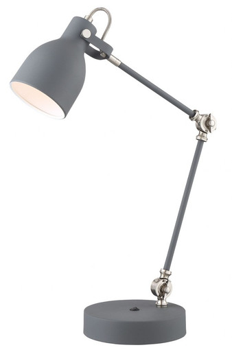 Kalle One Light Desk Lamp by Lite Source - LS-23046BG