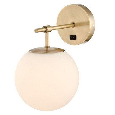 Lencho 1 Light Wall Sconce by Lite Source - LS-16618