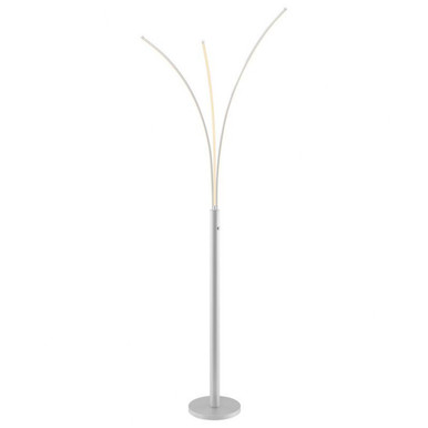 Monita 90W 3 LED Arc Floor Lamp 80.75 x 24.75 Inches by Lite Source - LS-83564