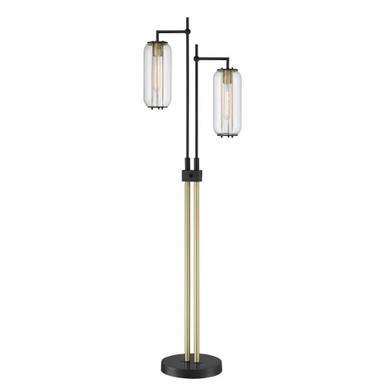 Hagen 2 Light Floor Lamp 64 Inches Tall and 19 Inches Wide by Lite Source - LS-83542