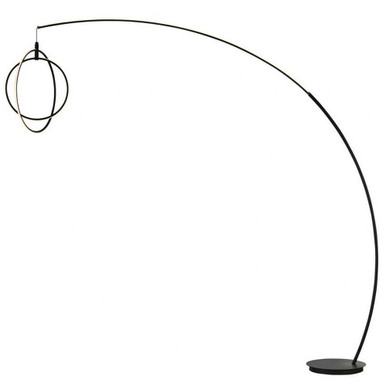 Monita 35W 2 LED Arc Floor Lamp 81 x 75 Inches by Lite Source - LS-83733