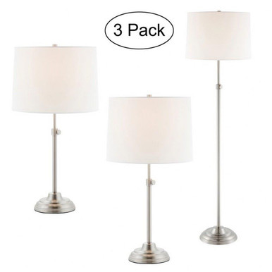 Sandoval 1 Light Floor and Table Lamp (Set of 3) 29.75 x 14 x Lite Source - LS-83688-3