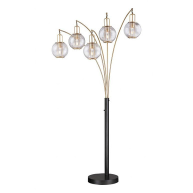 Kaira 5 Light Arch Floor Lamp 92 x 74 Inches by Lite Source - LS-83503