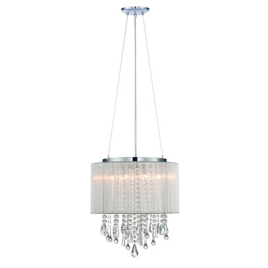 Beverly Drive 8 Light 16 Inch Wide Semi Flush Mount by Avenue - HF1501BEVDR