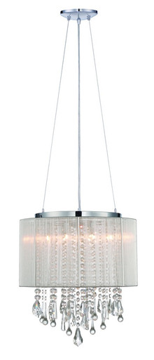 Beverly Drive 8 Light 16 Inch Wide Semi Flush Mount by Avenue - HF1501BEVDR