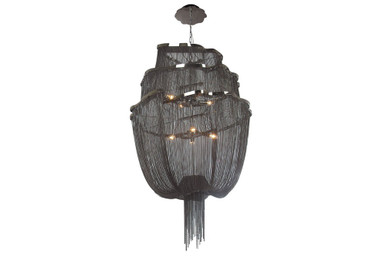 Mulholland Drive 6 Light Small Foyer Chandelier By Avenue - HF1402MDR